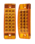 Plafon tipo carrito 21 leds ambar