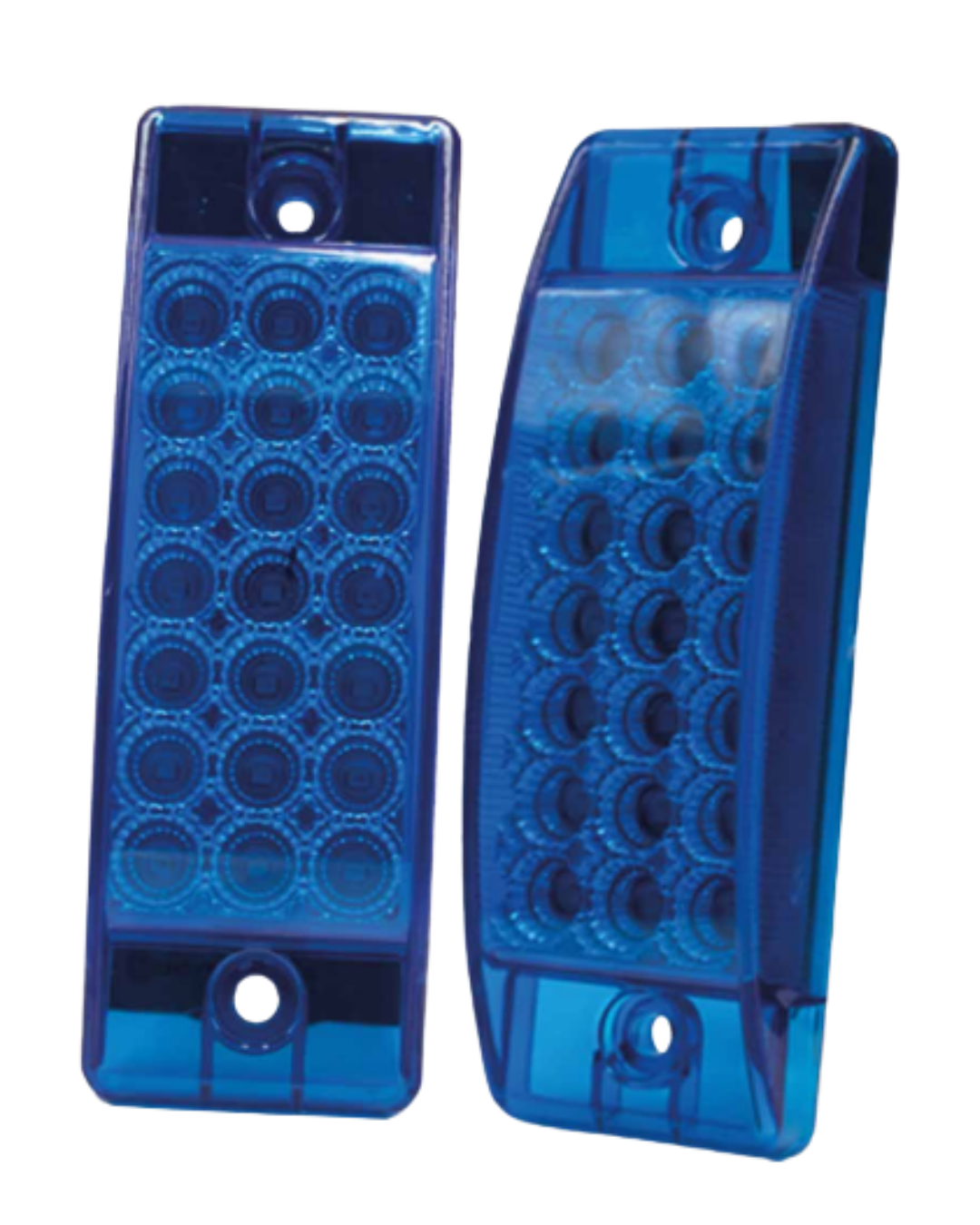 Plafon tipo carrito 21 leds azul