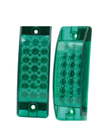 Plafón Tipo Carrito 21 LEDs Verde