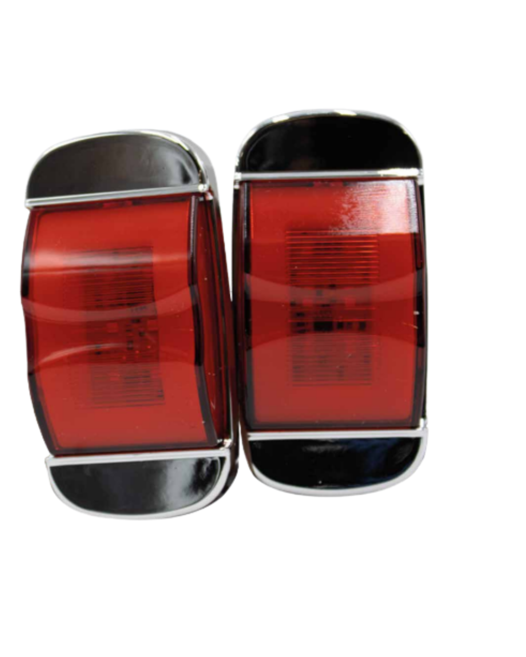 Plafon tipo carrito rojo con bisel