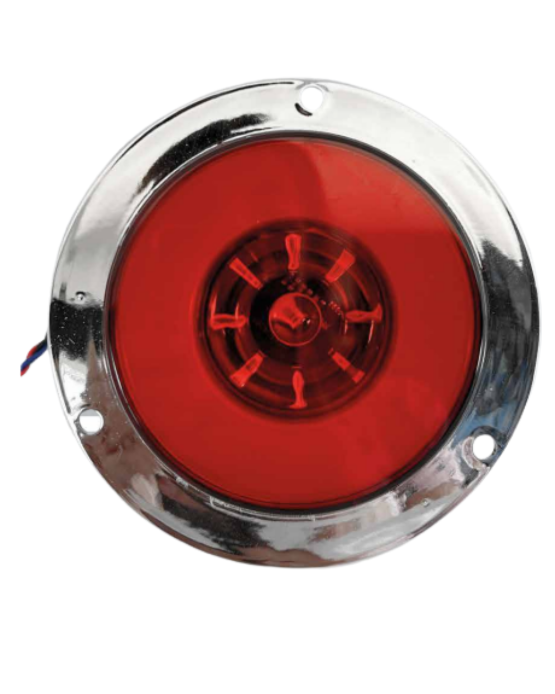 Plafon Redondo Rojo 12/24