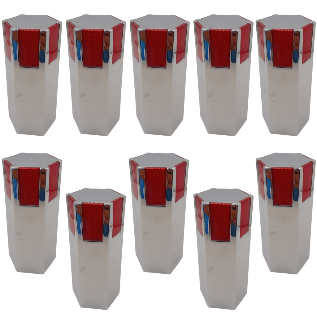 Capuchon Hexagonal Rojo Reflejante