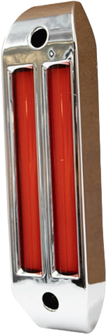 Plafón Led Rectangular 6.5¨ Multivoltaje C/Estrobo Rojo