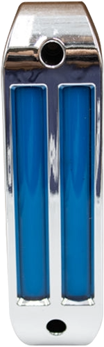 Plafón Led Rectangular 6.5¨ Multivoltaje C/Estrobo Azul