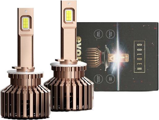 Focos Led Faros Kit Automotriz Golden H1 H3 H7 H11 9005 9006