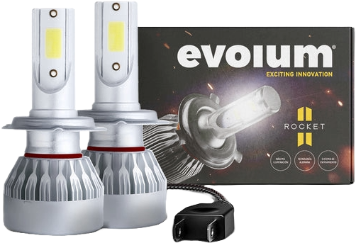 Focos Led Faros Kit Automotriz Rocket H1 H3 H7 H11 9005 9006