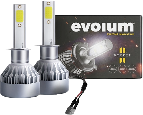 Focos Led Faros Kit Automotriz Rocket H1 H3 H7 H11 9005 9006