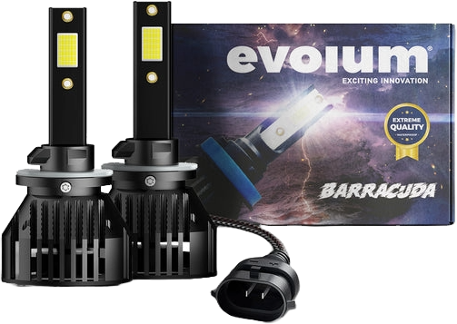 Focos Led Faros Kit Automotriz Barracuda H1 H3 H7 H11 9005 9006