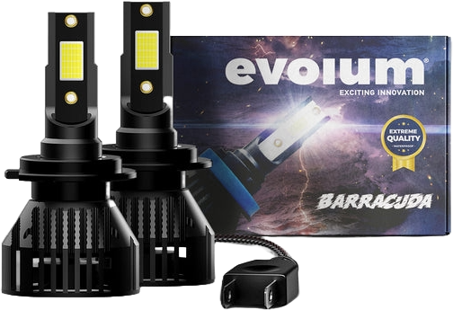 Focos Led Faros Kit Automotriz Barracuda H1 H3 H7 H11 9005 9006