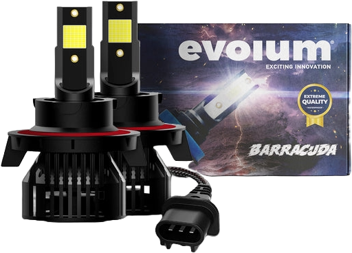 Focos Led Faros Kit Automotriz Barracuda H4 H13 9007 9004