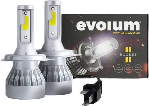 Focos Led Faros Kit Automotriz Rocket H4 H13 9007 9004