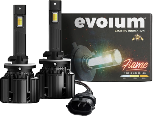 Focos Led Faros Kit Automotriz Flame H1 H3 H7 H11 9005 9006