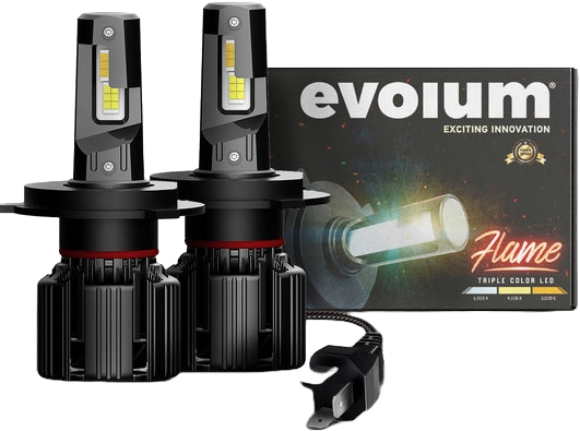 Focos Led Faros Kit Automotriz Flame H4 H13 9007 9004