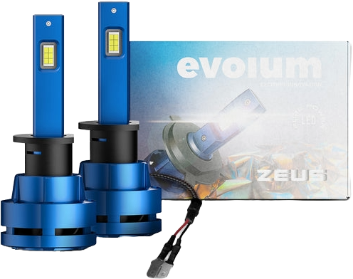Focos Led Faros Kit Automotriz Zeus H1 H3 H7 H11 9005 9006