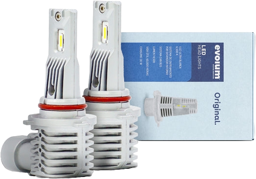 Focos Led Faros Kit Automotriz Originales sin ventilador H1 H3 H7 H11 9005 9006