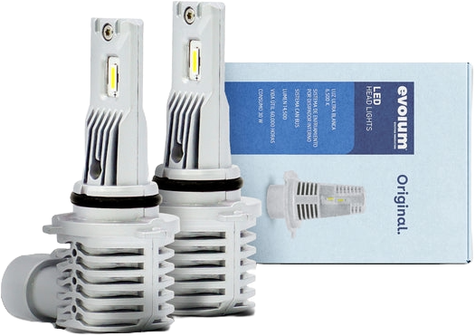 Focos Led Faros Kit Automotriz Originales sin ventilador H1 H3 H7 H11 9005 9006