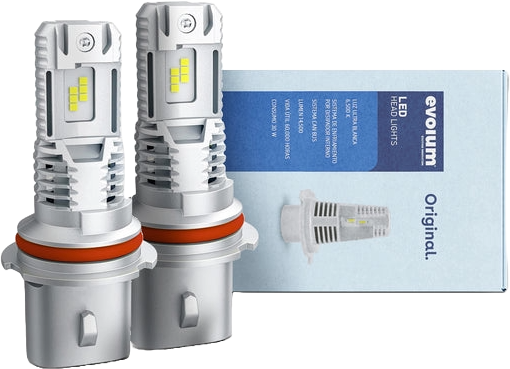 Focos Led Faros Kit Automotriz Original sin ventilador H4 H13 9007 9004