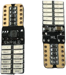 Foco de Pellizco T10 24 SMD 4014 Cambus W