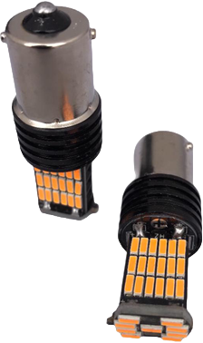 Foco de Pellizco 1156 45SMD 4014 F Con Estrobo