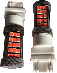 Foco de Pellizco 3157 66SMD 2835 F Con Estrobo