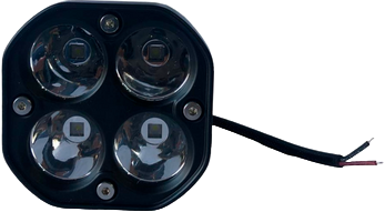 Par faros Cuadrado Hiperled, Led Con Estrobo Evo-5060