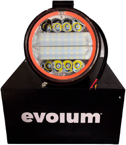 Par Faros Redondo Modelo 24 LED 72W