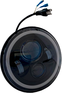 Par Faros Circular Hiperled, Led Con Estrobo Evo-5026