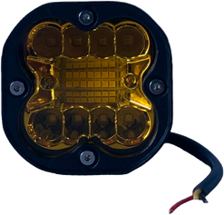 Par Faros Cuadrado Hiperled, Led Con Estrobo Evo-5059