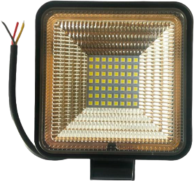 Par Faros Cuadrado Hiperled, Led Con Estrobo Evo-5041