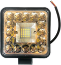 Par Faros Cuadrado Hiperled, Led Con Estrobo Evo-5036