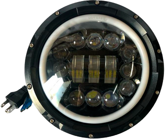 Par Faros Circular Hiperled, Led Con Estrobo Evo-5053