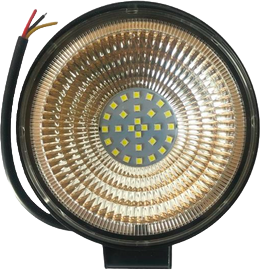 Par Faros Circular Hiperled, Led Con Estrobo Evo-5042