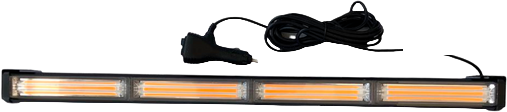 Barra Rectangular Hiperled 60cm, con Conector de Encendedor de Automovil y Switch Evo-6010