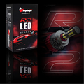 Kit foco led R2 Chip COB 6 Caras 20mil lumens 12-24v