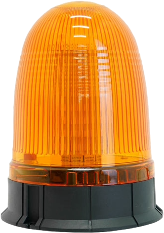 Torreta led luz ambar 12-24v 80 led smd con iman