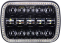 Faro principal 7 Pulgadas 15 led luz blanca alta, baja, DRL, direccionales 12-24v (pieza)