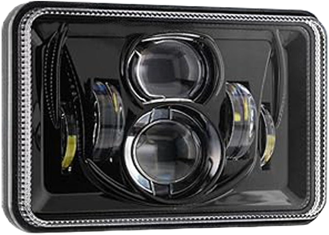 Faro principal 5 Pulgadas 5 led luz blanca alta y baja 12-24v (pieza)