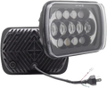 Faro principal 7 Pulgadas 13 led luz blanca alta, baja, DRL, direccional 12-24v (pieza)