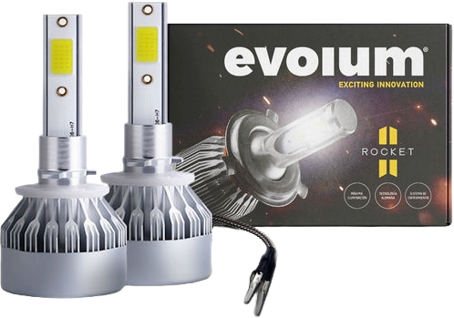 Focos Led Faros Kit Automotriz Rocket H1 H3 H7 H11 9005 9006