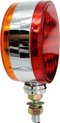 Par Plafón Led Circular 4¨ con Estrobo Ámbar/Rojo